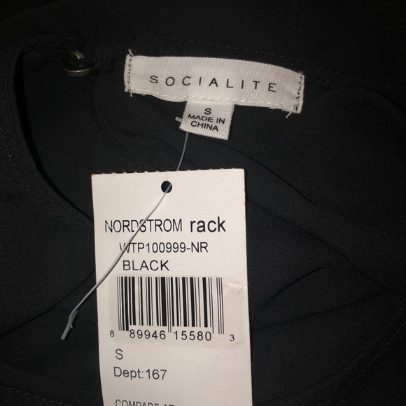 🖤SOCIALITE🖤 FLUTTER SLEEVE FRONT TIE BLOUSE🖤 - Picture 8 of 8